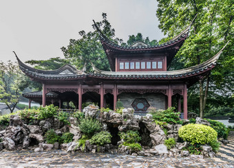 宝塔寺庙九龙围墙城市公园在香港香港