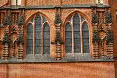 窗户哥特大教堂教堂