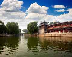北海公园被禁止的城市北京