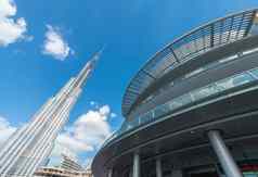 迪拜阿联酋11月迪拜塔哈利法塔最高建筑物