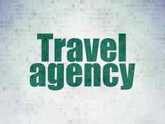假期概念旅行机构数字数据纸背景