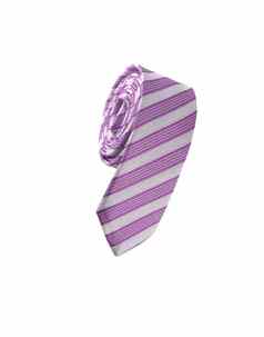 紫色的领带