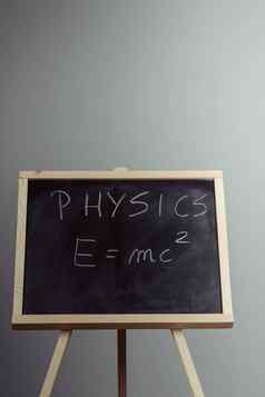 物理词公式黑板