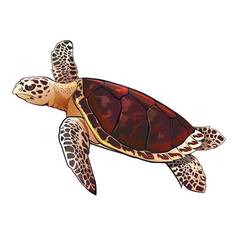 海乌龟插图