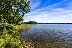 湖hancza最深的湖中央东部欧洲波兰