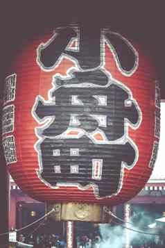 浅草寺寺红色的日本寺庙浅草东京日本