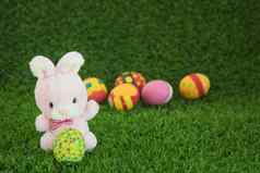 复活节兔子玩具复活节鸡蛋