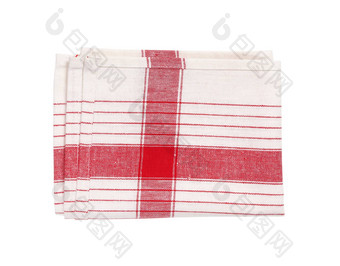 条纹菜毛巾
