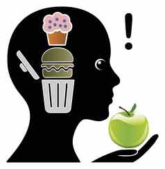 大脑培训渴望健康的食物