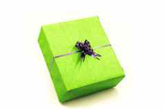 装饰礼物盒子紫色的弓绉包装快乐生日快乐圣诞节快乐一年