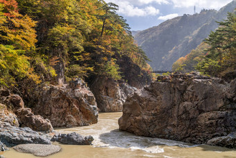 龙阳喉咙峡谷日兴日本