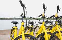 租赁自行车城市共享自行车公共自行车