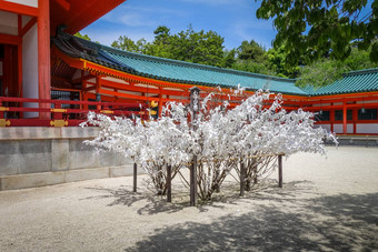 Omikuji树平安时代的神宫神社寺庙《京都议定书》日本