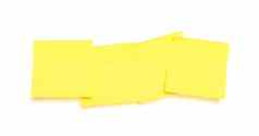 黄色的黏糊糊的笔记