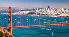 三旧金山全景金门桥
