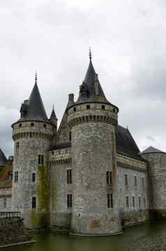 城堡Sully-Sur-Loire卢瓦尔地区法国提前6月