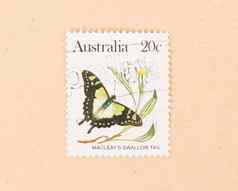 澳大利亚约邮票印刷澳大利亚显示