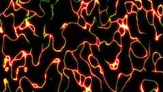 概念上的插图神经元细胞发光的突触神经元细胞发送电化学信号渲染