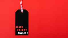 在线购物促销活动黑色的星期五出售文本黑色的标签