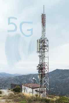 天线GSM发射器概念高速度不