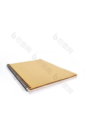 棕色（的）笔记本