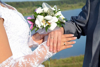 手环婚礼花束