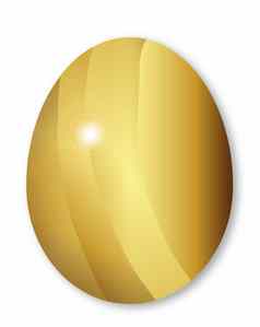 金复活节蛋