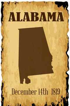 阿拉巴马州入学联盟日期