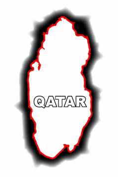 大纲地图卡塔尔