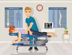 脊椎按摩疗法治疗调整