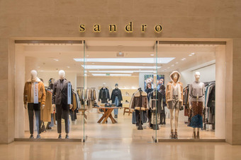 桑德罗·商店巴黎法国奢侈品服装品牌商店罗浮宫