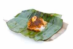 米饭脂肪传统的马来语咖喱粘贴大米