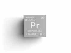 镨镧系元素化学元素mendeleev的perio
