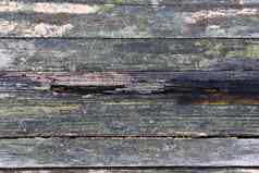 木纹理饱经风霜的木木板结构