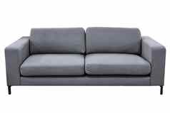 舒适的灰色的沙发