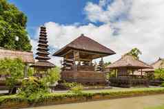 公园伊散寺庙皇家寺庙mengwi帝国位于mengwi土耳其人摄政著名的的地方感兴趣巴厘岛印尼