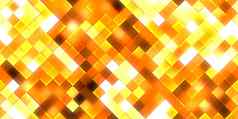 金黄色的无缝的明亮的广场背景色彩斑斓的马赛克网格灯纹理美丽的现代几何图形设计