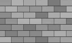 水平砖墙灰色的砖颜色