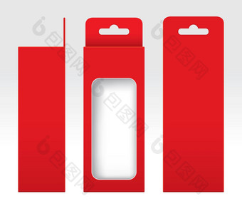 挂<strong>红色</strong>的盒子窗口减少包装模板空白空盒子<strong>红色</strong>的纸板礼物盒子<strong>红色</strong>的卡夫包纸箱溢价<strong>红色</strong>的盒子空