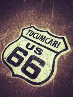 路线标志图姆卡里墨西哥