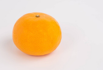 新<strong>鲜</strong>的<strong>橙</strong>色水果白色背景