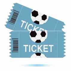 足球票图标白色背景足球蜱虫