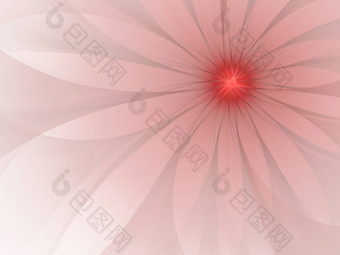 温柔的软分形红色的花电脑生成的图像标志设计概念网络打印<strong>海报花背景</strong>