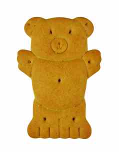 动物形状的饼干熊