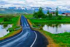 农村景观东北冰岛