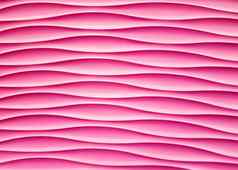 摘要粉红色的墙波石膏形状背景