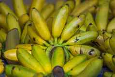 香蕉出售街食物市场