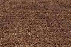 特写镜头肥沃的土壤有机农业农场污垢土壤gro