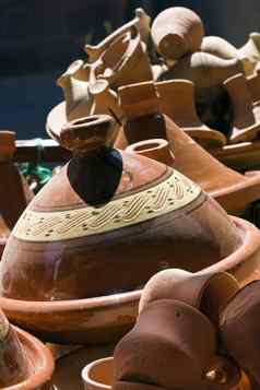 传统的摩洛哥陶器