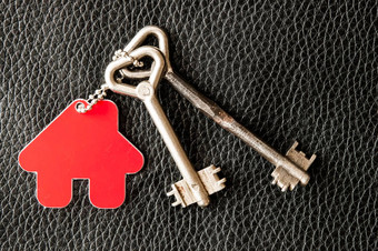 房子键房子形状的钥匙链
